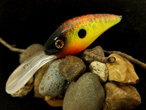 Rattling Deep Diver Fishtank Series "Chartreuse Flame Shad"