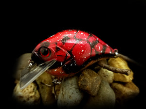 SKO Rattling Squarebill "Red Tortoise Craw w/Gold Belly"