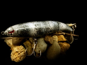 Topwater Plopper "Cracked Quartz" 110 Size