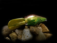 Load image into Gallery viewer, Dinger Custom Baits Chrome Wart &quot;Christmas Special&quot;