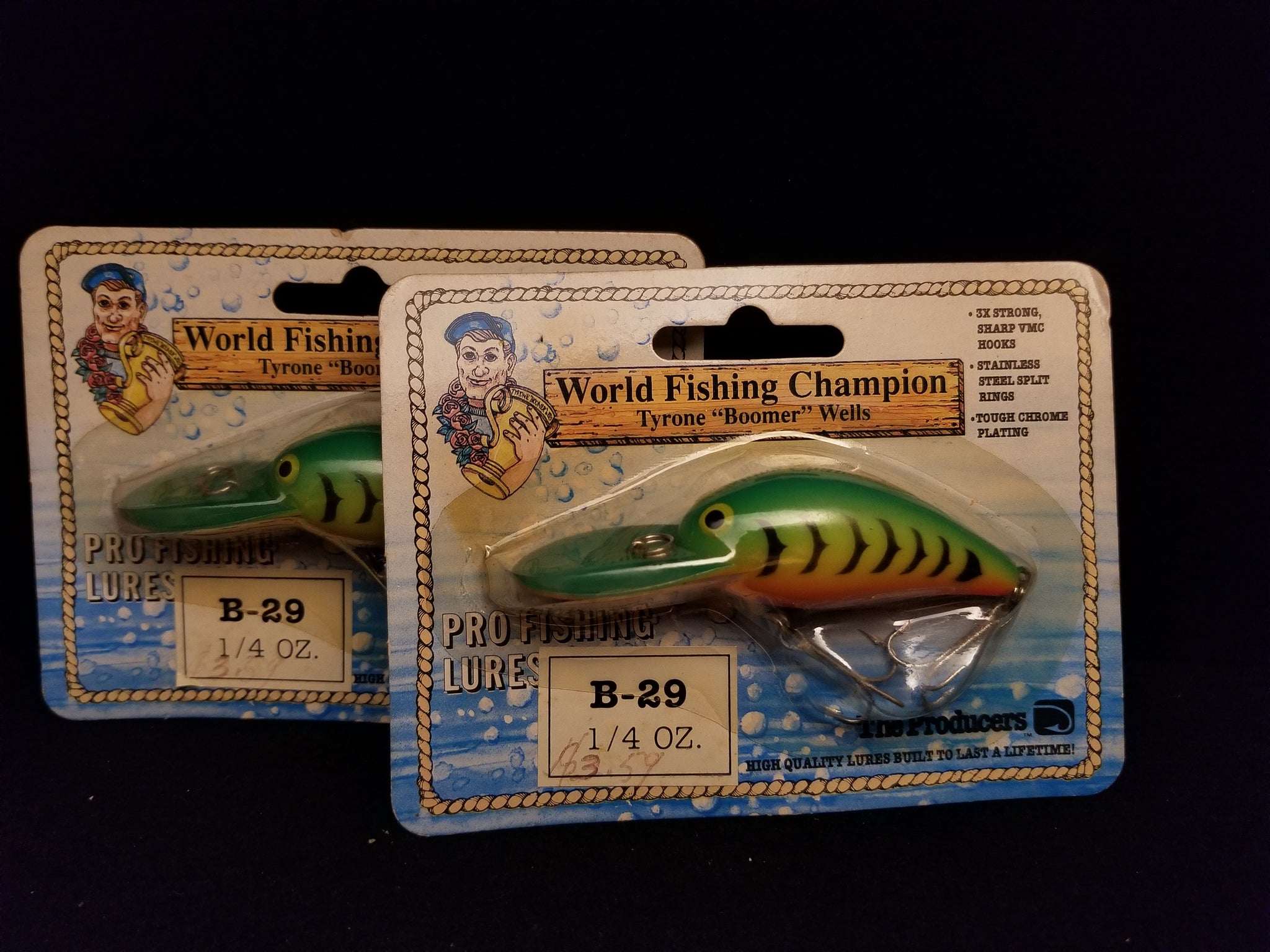 Tyrone Boomer Wells B-29 Fire Tiger – Funky Paint Lures