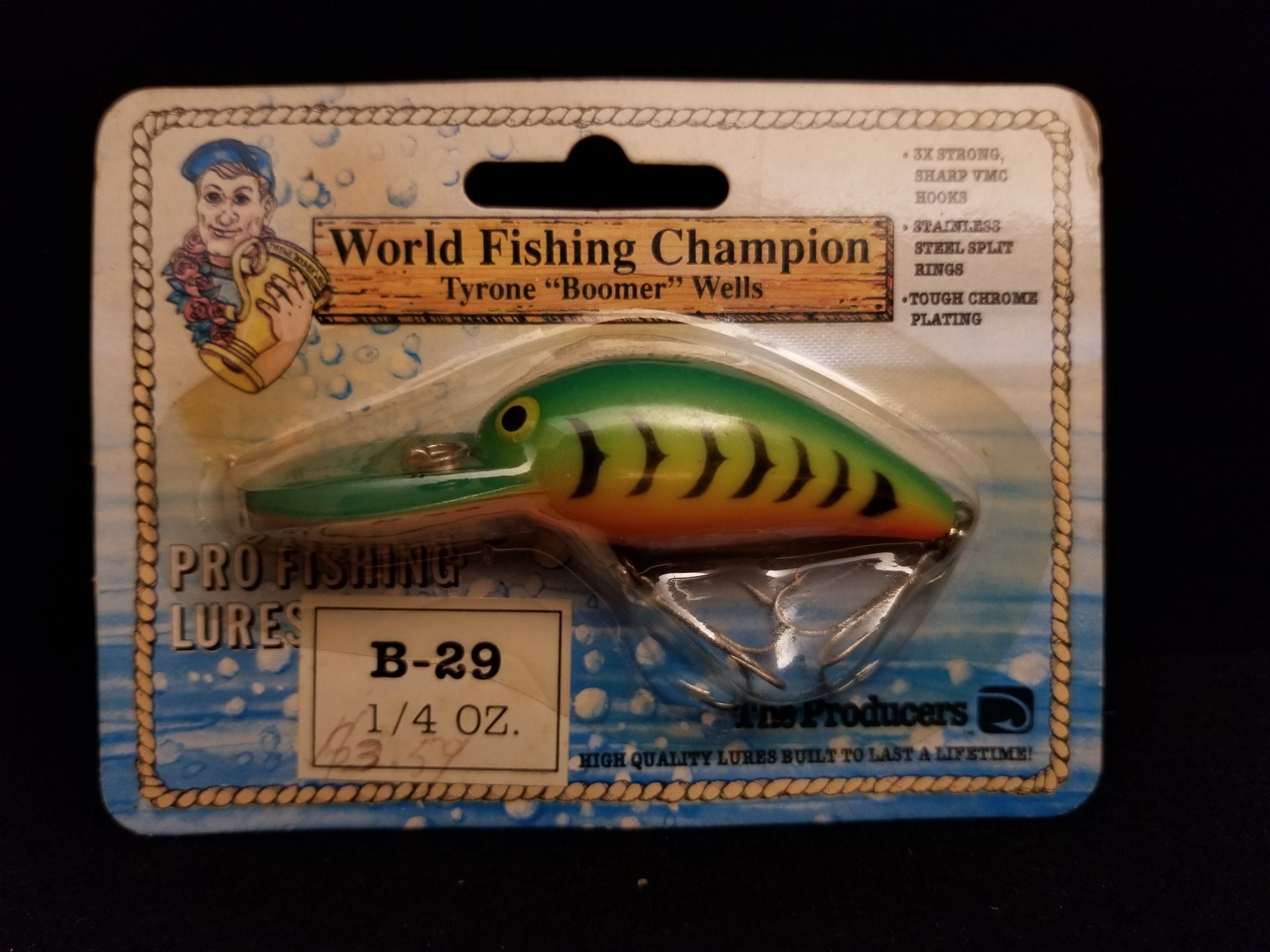 Tyrone Boomer Wells B-29 Fire Tiger – Funky Paint Lures