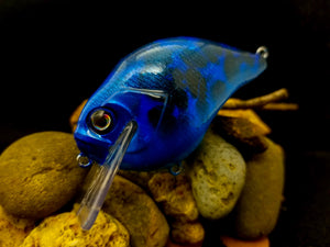 SKO Rattling Squarebill "Black N Blue Tortoise"